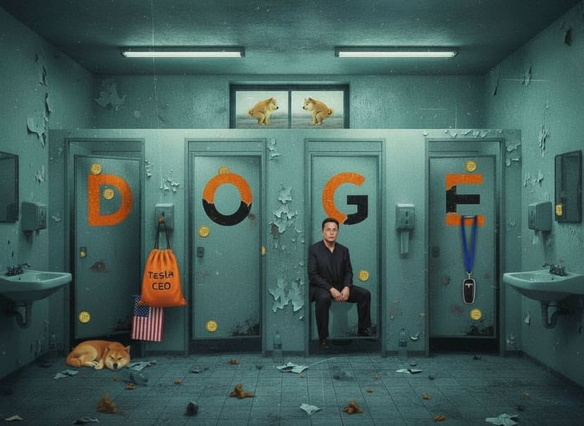 Elon Musk hat DOGE so richtig verkackt!