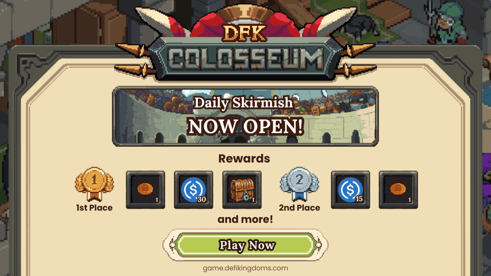 فعالية DeFi Kingdoms الجديدة تقدم جوائز بقيمة 75 ألف دولار | GAM3S.GG