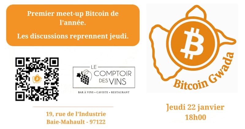 Bitcoin meetup en Guadeloupe - bitcoin.fr