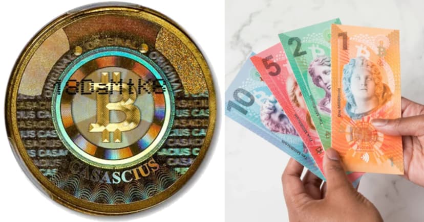 What If You Could Actually Hold Your Bitcoin? The Wild History Of Physical BTC