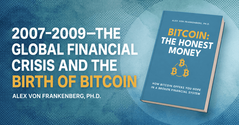 2007–2009—The Global Financial Crisis And The Birth Of Bitcoin