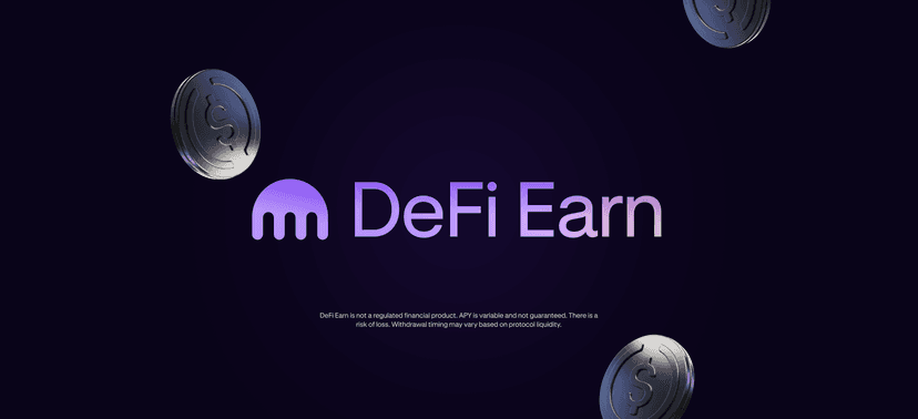 Earn up to 8% APY: Get DeFi-like rewards with a simplified experience