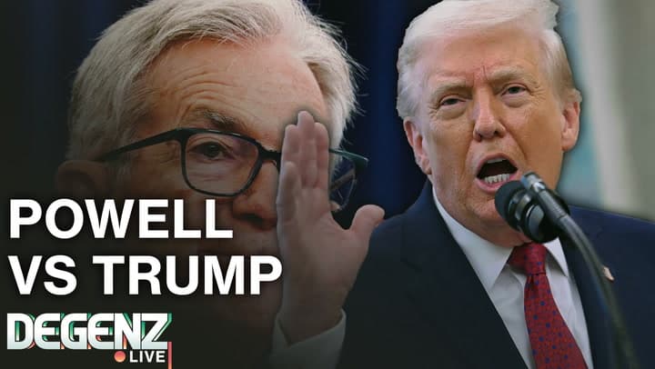 A16z raise $15B! Jerome Powell vs Trump! Crypto remains flat! Special Guest: Dudas! - Decrypt