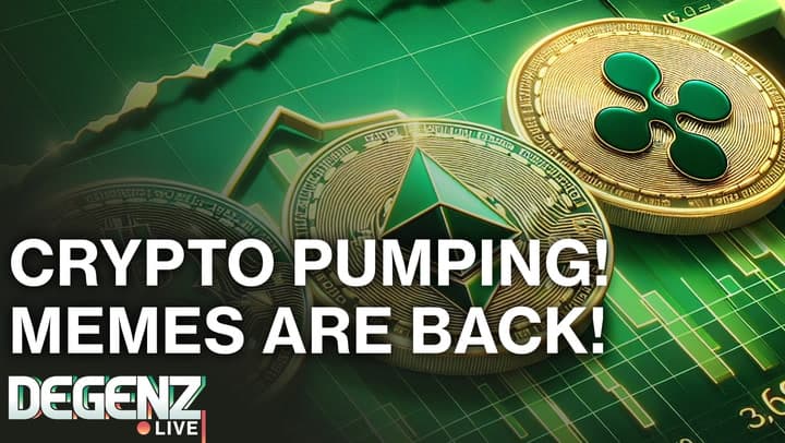 Crypto is Green! Up 6-9%! Memes outperform! Pepe up 67%! Infinex Founder Interview! - Decrypt