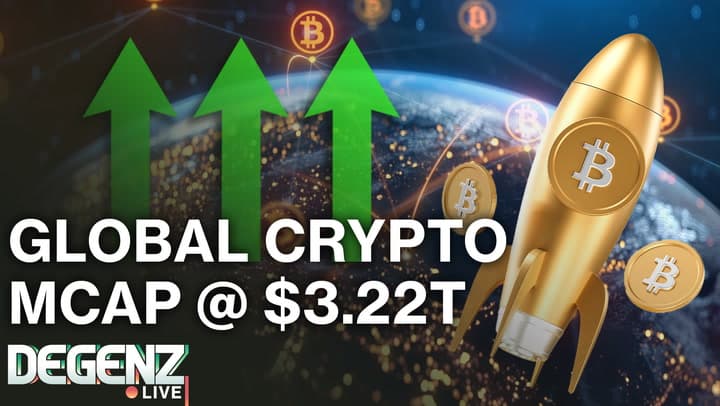 Global Crypto MCap up to $3.22 Trillion! XRP up 12%! Japan Endorse Crypto! Fear & Greed back to Neutral! - Decrypt