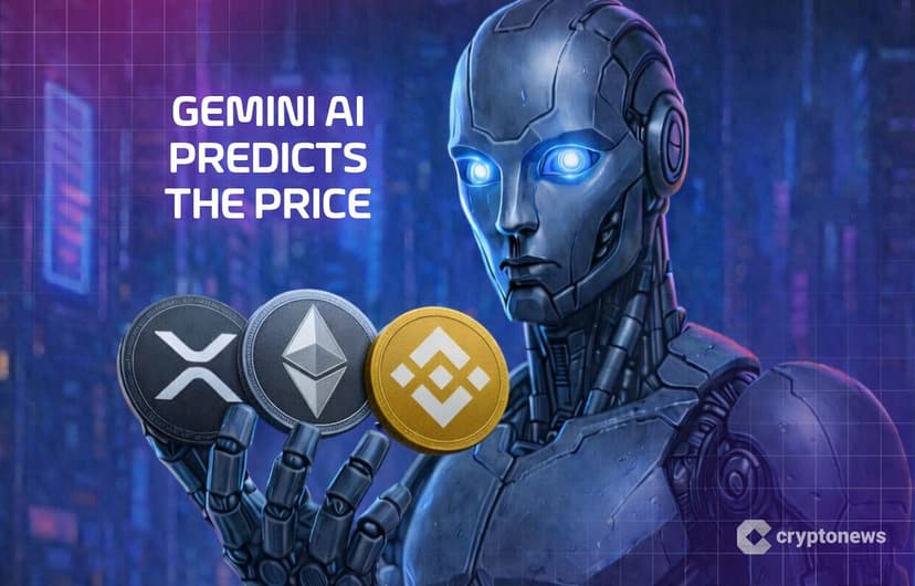 Gemini Predicts XRP, ETH and BNB Prices for Early 2026 Start