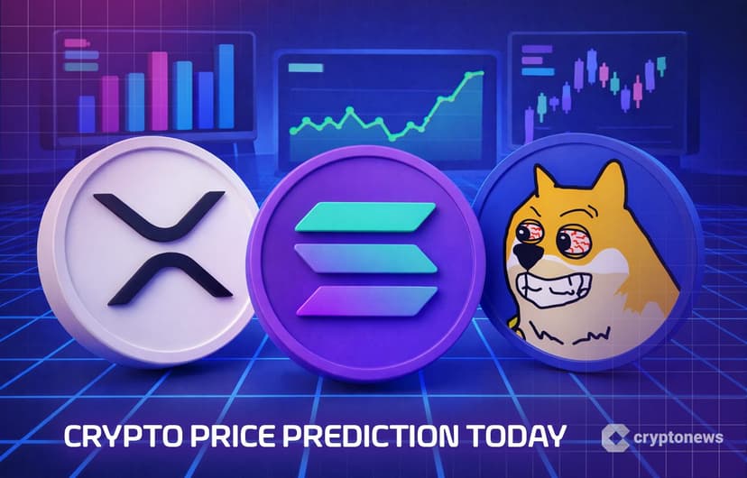 Crypto Price Prediction Today, Jan 12: XRP, Solana, MaxiDoge