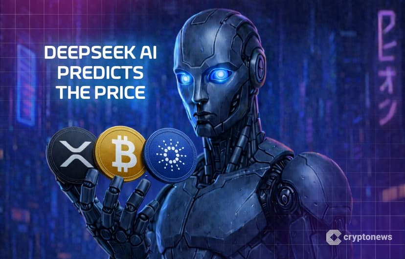 DeepSeek AI Predicts XRP, Bitcoin, Cardano Prices 2026