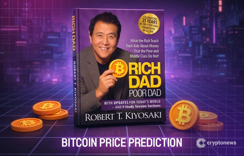Bitcoin Price Prediction: Rich Dad Poor Dad Author Calls $750,000 — Is This The "Biggest Bubble Bust" in History?