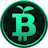 Green Bitcoin logo