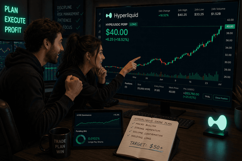 Hyperliquid (HYPE) holds above $40 as futures activity stalls