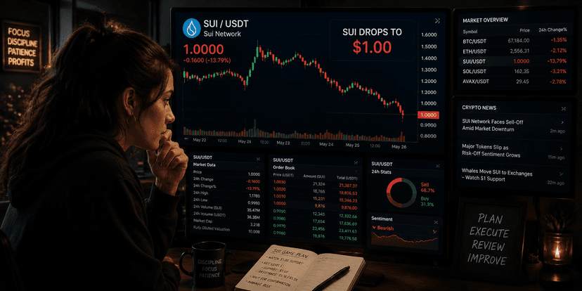Sui (SUI) extends losses amid weak retail demand