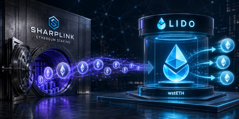 LDO surges as SharpLink seeks to stake $200m in ETH via Lido