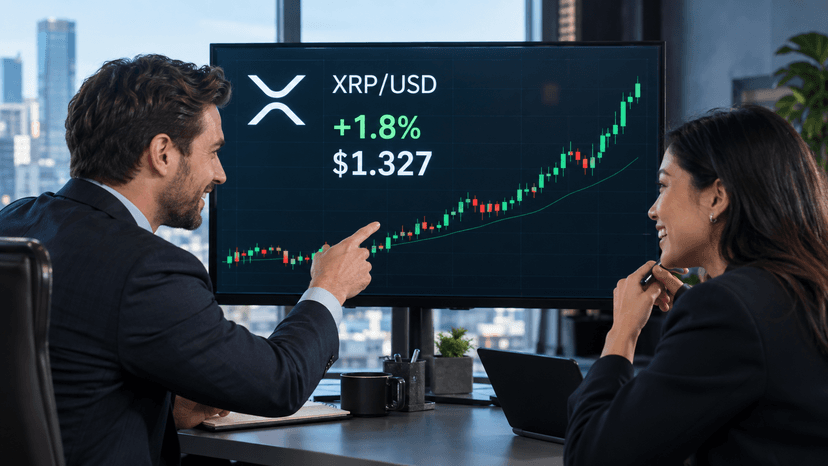 XRP holds $1.30 as falling futures interest signals weak demand - CoinJournal