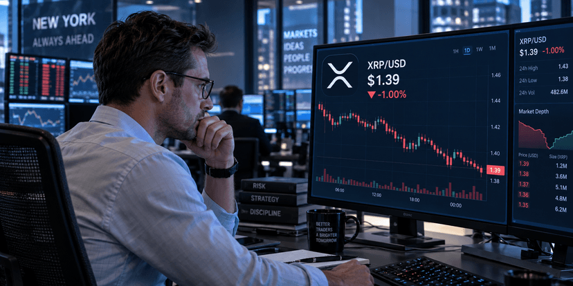 XRP eyes breakout above $1.42 as traders increase long exposure