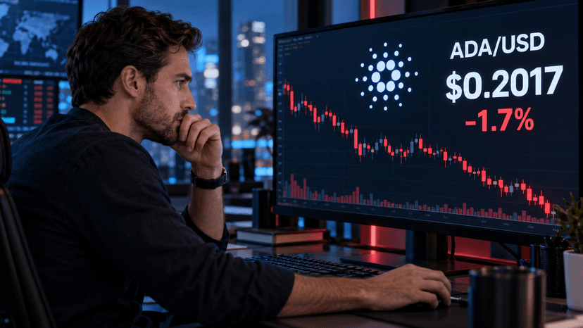 Cardano slides near $0.20 as bearish derivatives weigh on ADA - CoinJournal