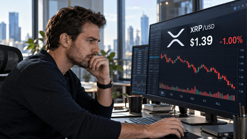 XRP tests the $1.32 support level as ETF demand slows - CoinJournal
