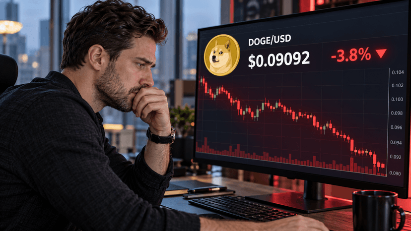 Dogecoin dips 5% this week as bearish positioning puts $0.088 support in focus - CoinJournal
