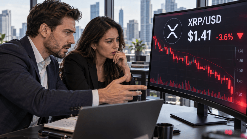 XRP extends losses as negative funding and rising yields weigh on sentiment - CoinJournal