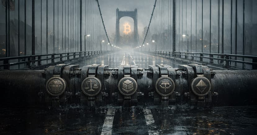 Bitcoin faces a massive liquidity shift as these five crypto gatekeepers prepare to tighten the remaining market chokepoints