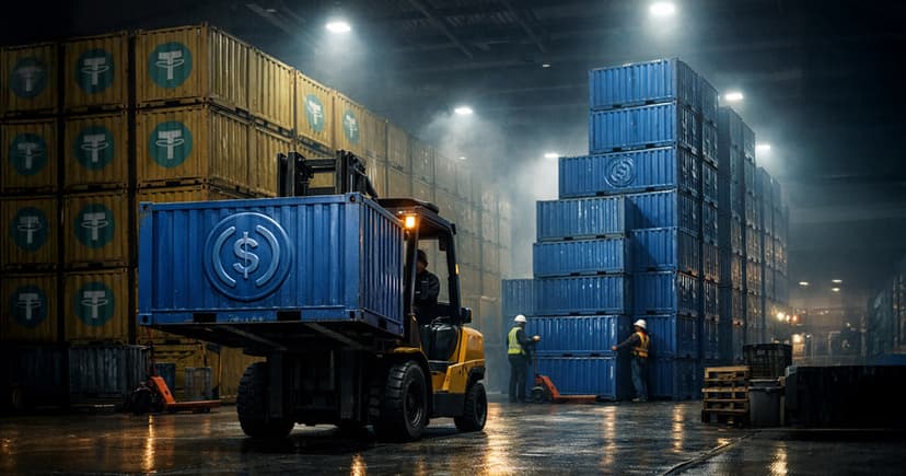 Digital dollar power balance cracks as Circle's growth spurt closes in on Tether's dominance