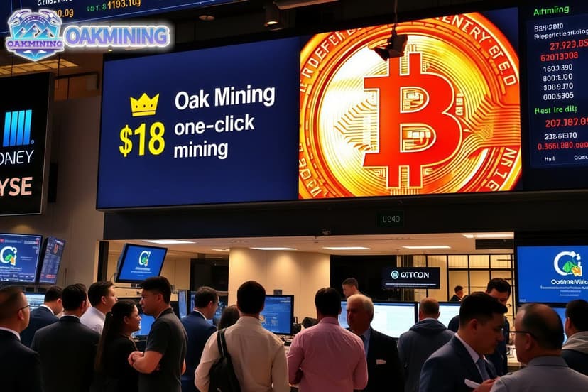 Unleash your phone's potential and let OAK MINING automatically generate 0.5 BTC and ETH for you daily! - NoWorries