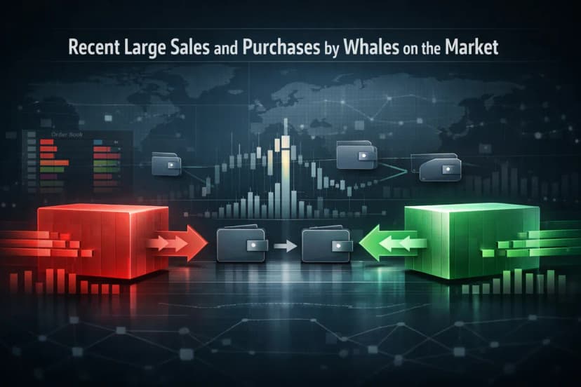 Vendas e compras recentes de grande porte por grandes investidores no mercado. | EGW.News