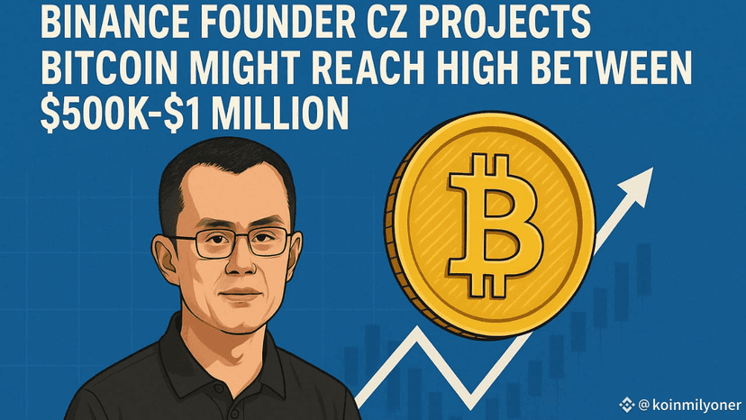 CZ：比特币或冲刺50万至100万美元高点