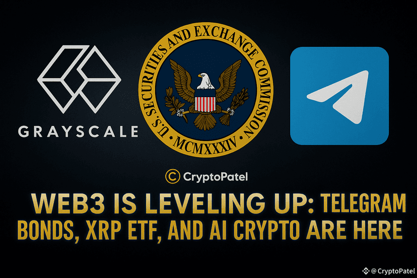Web3 新动态：Telegram 债券与 XRP ETF 受关注！