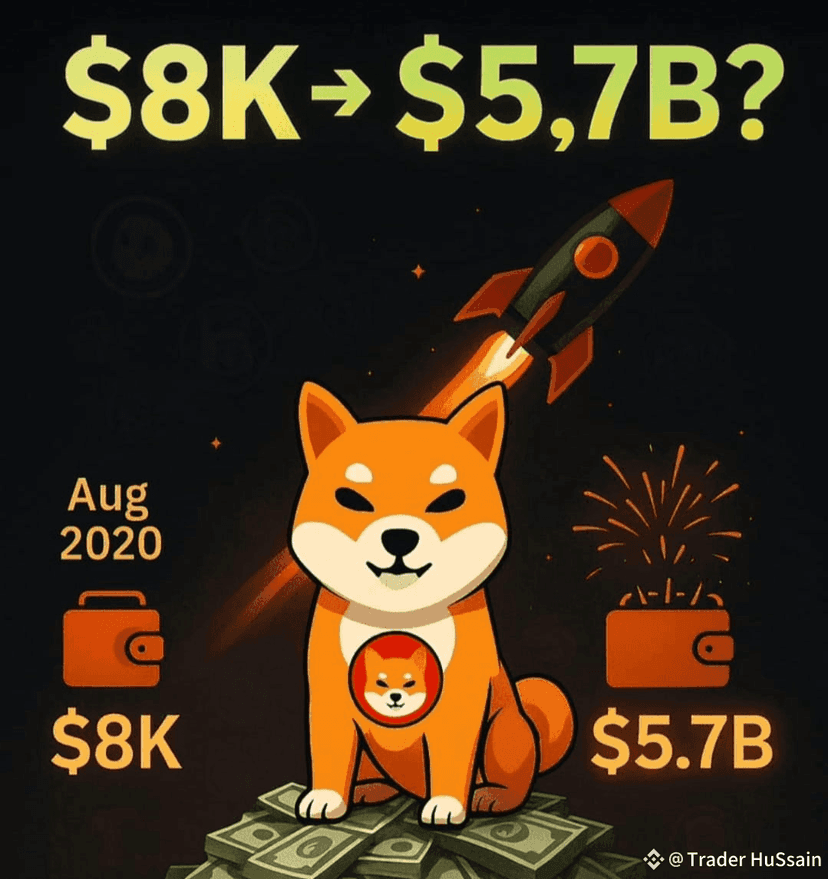 $SHIB：从8K到57亿的传奇故事！
