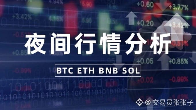 Análisis del mercado nocturno de Bitcoin - Ethereum - BNB - SOL