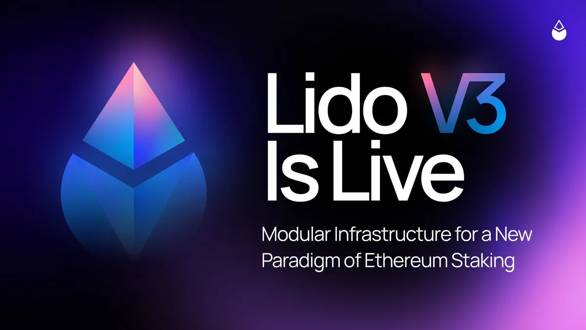 Lido запускает версию 3 в основной сети Ethereum. | EGW.News