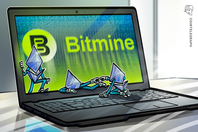 Bitmine ETH Holdings Reach 5.7M After Joining Russell 1000