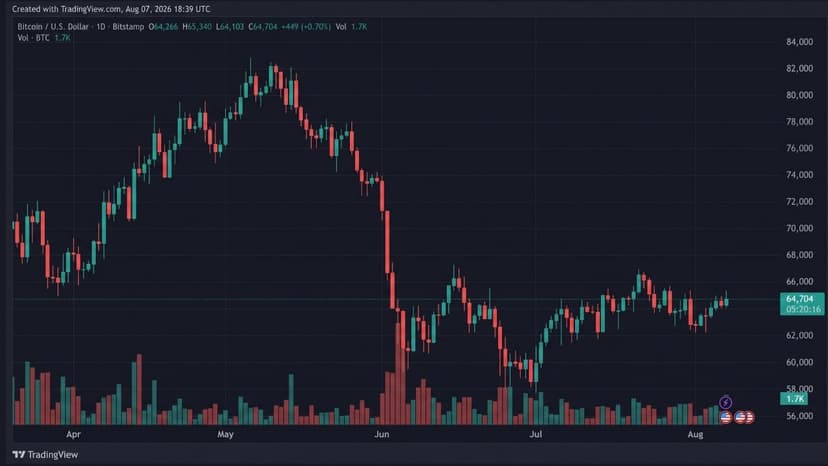Bitcoin Tops $65,340 as BIP 110 Fight Raises Hard Fork Risk