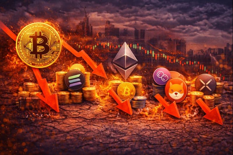 Apenas 6% das altcoins fecharam no positivo e mercado se concentra