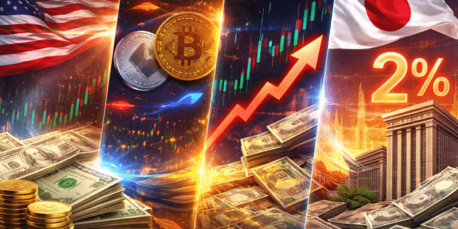 La trappola dei tassi affossa Bitcoin e crypto | Lo SHOCK da America e Giappone [Analisi] - Criptovaluta.it®