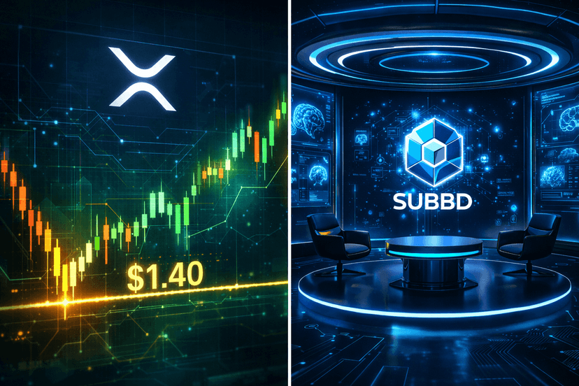 XRP Back to $1.40 - Bull Case Buildup or Will $SUBBD Take Over?
