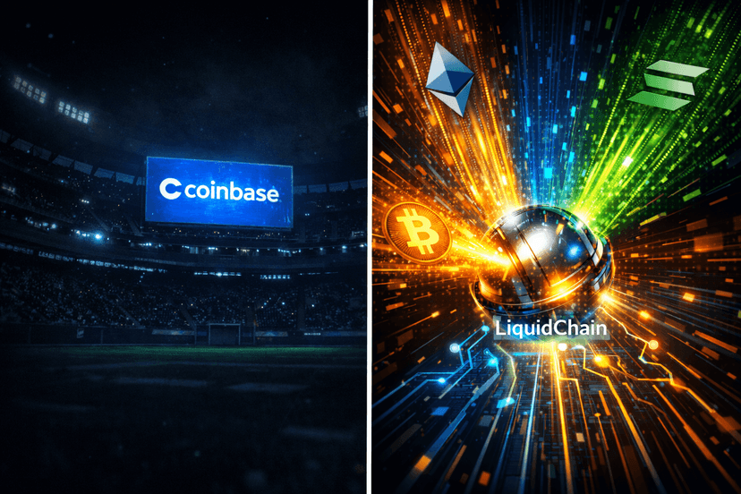 Only Coinbase Featured During This Year's Super Bowl, as LiquidChain's Presale Turns Heads