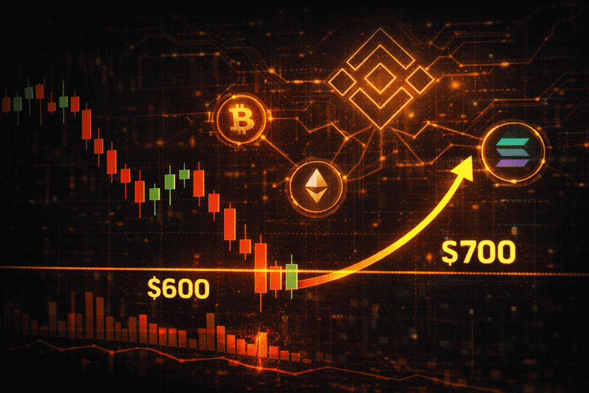 BNB Price Prediction: Bulls Defend $600 as Next Major Leg Up Looms
