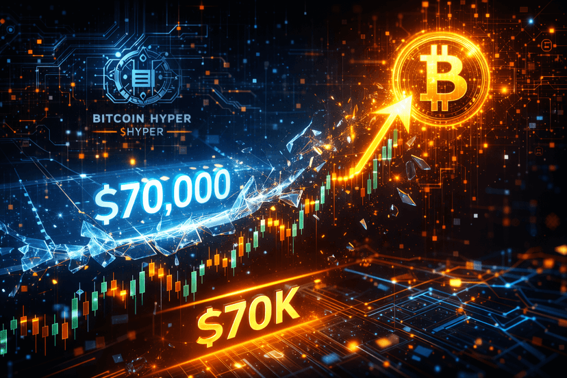 Bitcoin At $70K Again - Is the Bear Market Over and Will $HYPER Follow?
