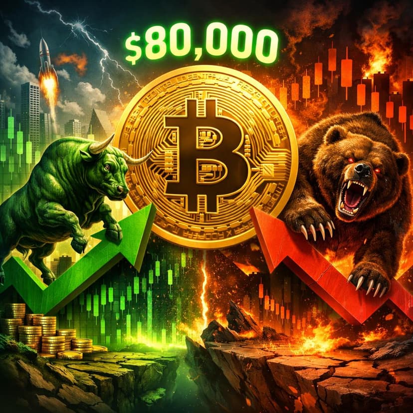 Bitcoin Nears $80,000: Two Scenarios That May Decide Q2—Bulls Or Bears?