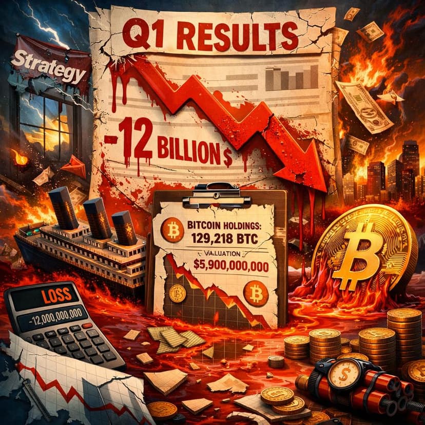 Strategy Reports Q1 Results: Over $12 Billion In Red Ink—Here Are The Key Figures