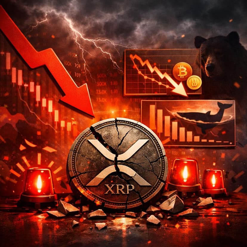 What’s Going Wrong With XRP? Expert Points To 2 Major Bearish Flips In These Key Metrics