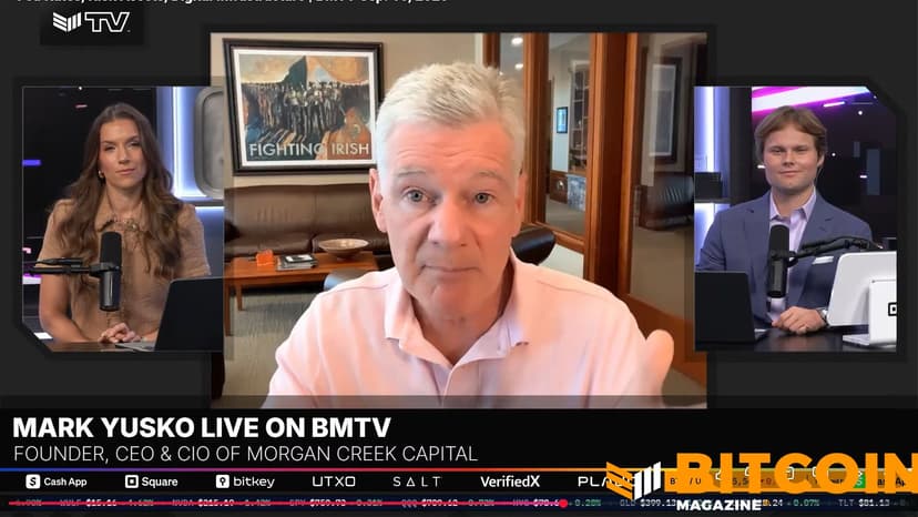 Bitcoin Is On Sale, Says Morgan Creek CEO Mark Yusko