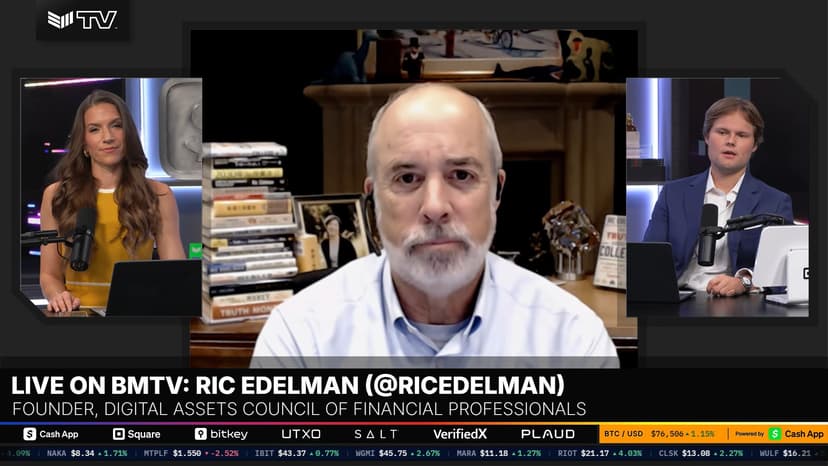 Ric Edelman: Buying Bitcoin Is Like Buying Amazon In 1999