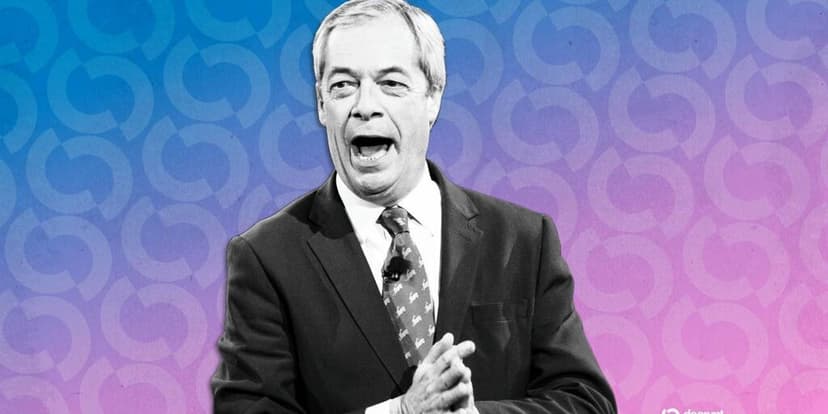 Reform UK’s Farage Claims 'No Obligation' to Declare Tether Billionaire's $6.7M Gift - Decrypt