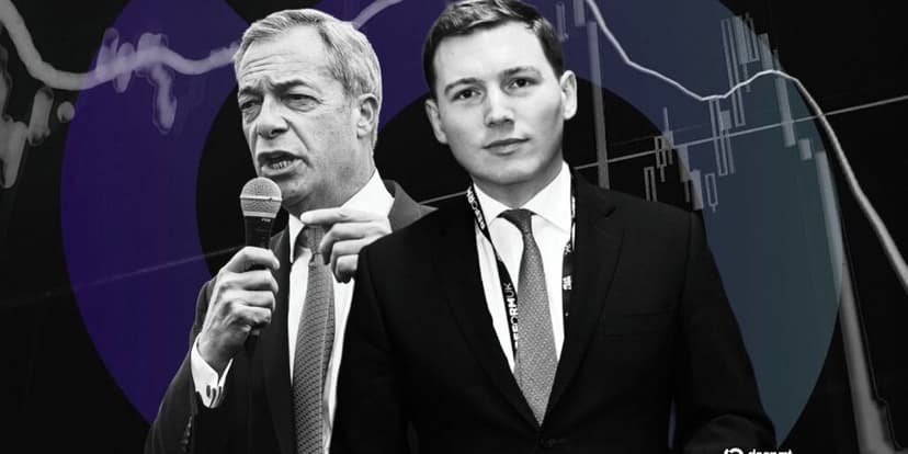 Polymarket Account in Farage Backer's Name Took $9M in Crypto From Unknown Sources: FT - Decrypt
