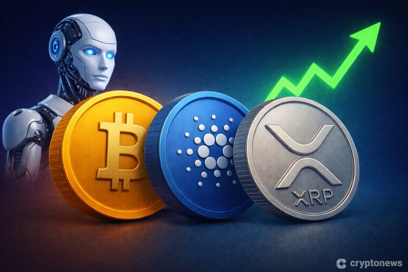 Perplexity AI Predicts the Price of XRP, Cardano and Bitcoin By the End of 2026