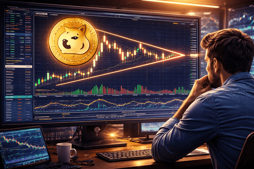 Dogecoin stays below $0.10 despite deflationary model