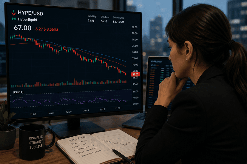 HYPE faces selling pressure as institutional demand keeps the $100 target alive